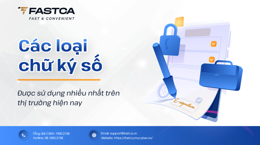 các loại chữ ký số