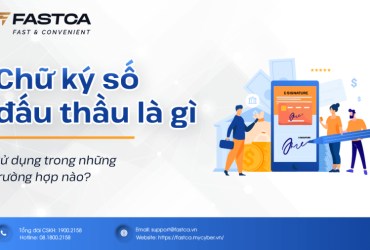 chữ ký số đấu thầu