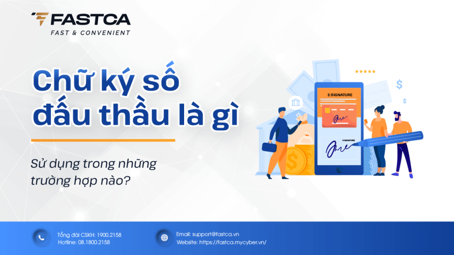 chữ ký số đấu thầu