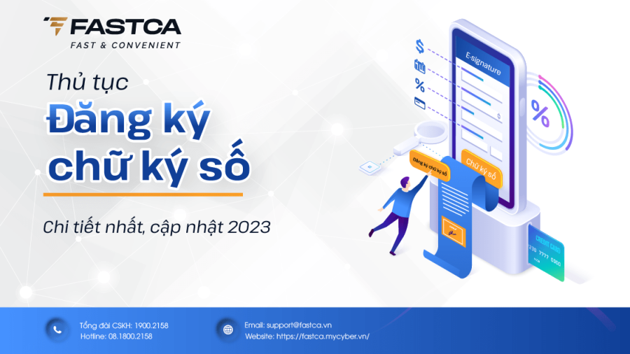 Thủ tục đăng ký chữ ký số chi tiết nhất, cập nhật 2026