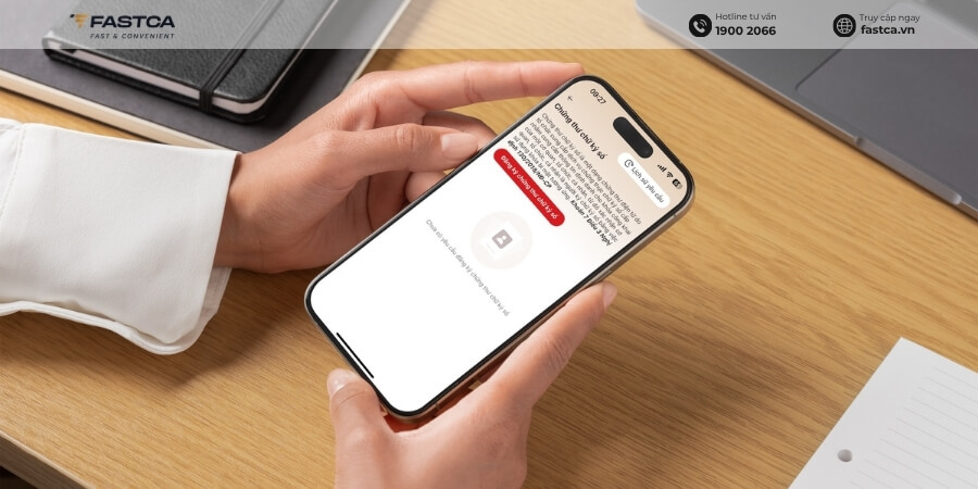 Để được cấp chứng thư số thì người dùng cần thực hiện 5 bước