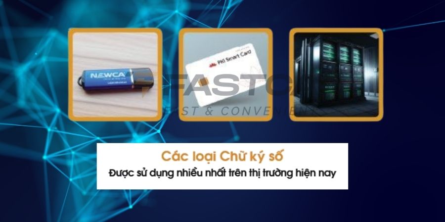 Các loại chữ ký số