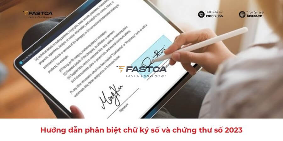 Hướng dẫn phân biệt chữ ký số và chứng thư số