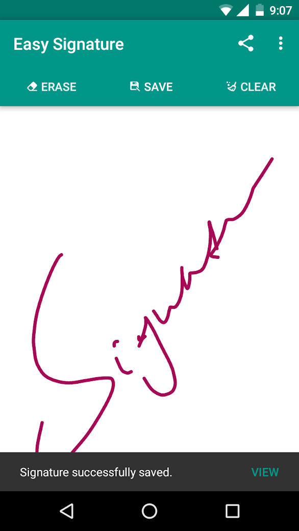 phần mềm tạo chữ ký Easy Signature 