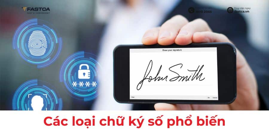 các loại chữ ký số