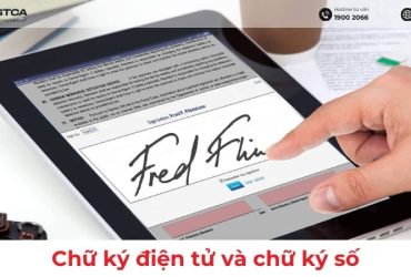 chữ ký điện tử và chữ ký số