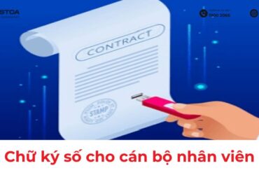 Chữ ký số cho cán bộ nhân viên