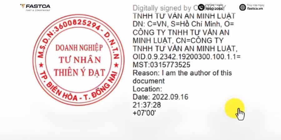 giới thiệu về chữ ký điện tử