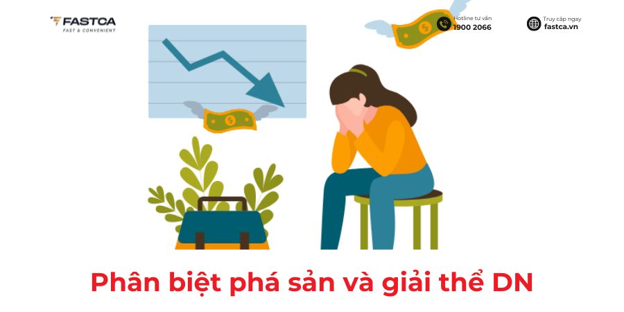 Phân biệt hình thức phá sản và giải thể doanh nghiệp