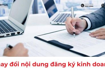 Các trường hợp phải thay đổi nội dung đăng ký doanh nghiệp