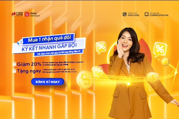 Chào đón xCyber Contract: Số hóa quy trình ký kết, tối ưu bảo mật và nhận ngay ưu đãi hấp dẫn khi ra mắt
