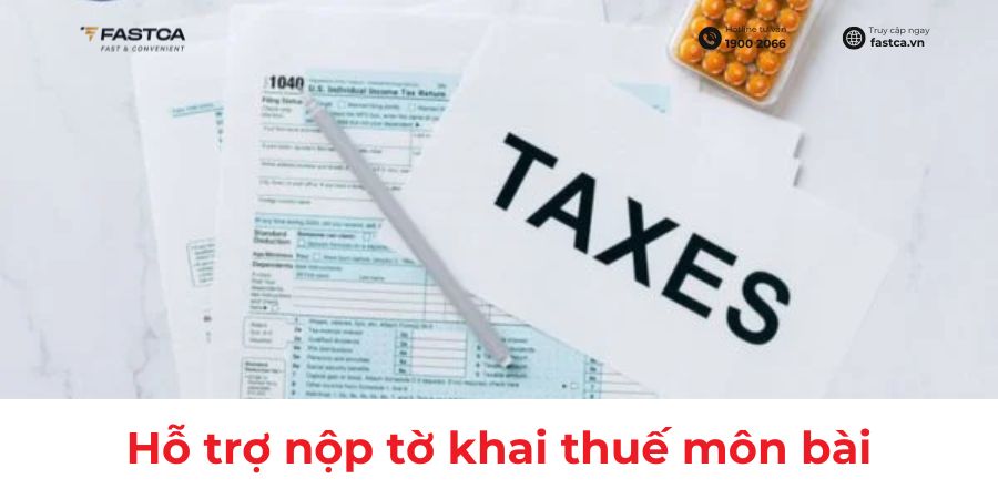 Hỗ trợ miễn phí nộp tờ khai thuế môn bài và tờ khai quý IV cho doanh nghiệp