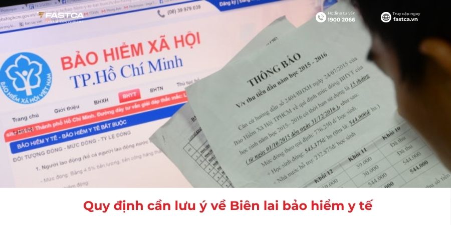 Những điều cần biết về biên lai bảo hiểm y tế