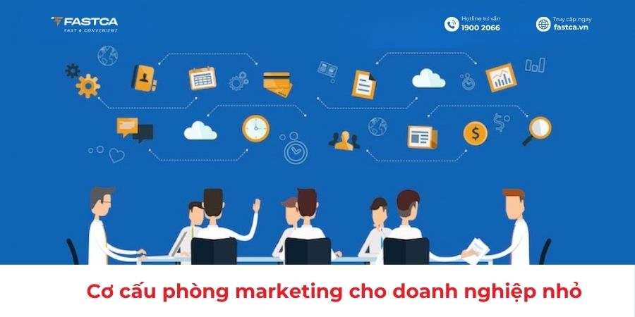 Cơ cấu phòng marketing cho doanh nghiệp nhỏ hiệu quả
