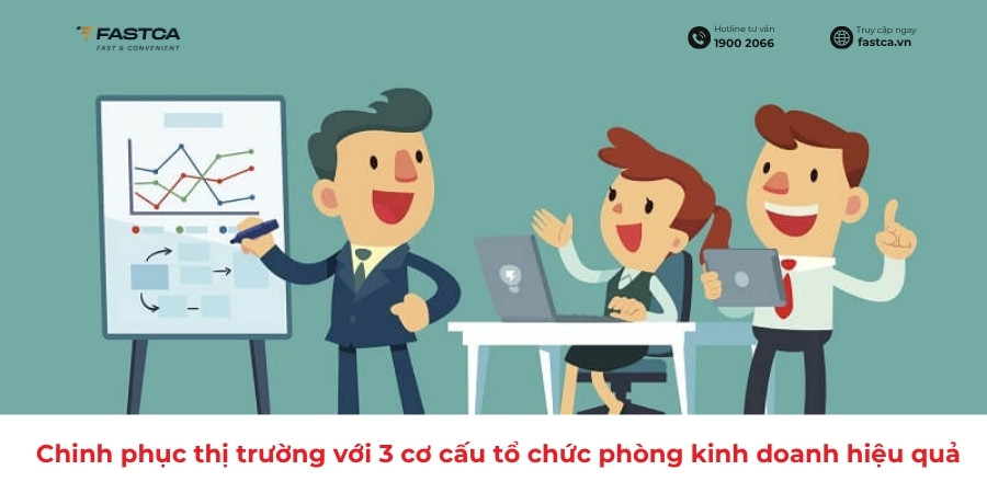 Cơ cấu tổ chức phòng kinh doanh hiệu quả
