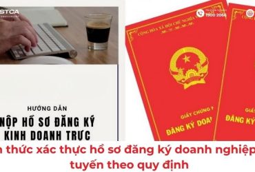 Hình thức xác thực hồ sơ đăng ký Doanh nghiệp trực tuyến theo quy định