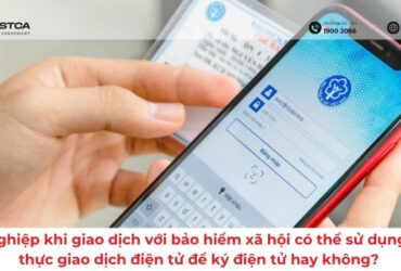 Doanh nghiệp khi giao dịch với bảo hiểm xã hội có thể sử dụng mã xác thực giao dịch điện tử để ký điện tử hay không?