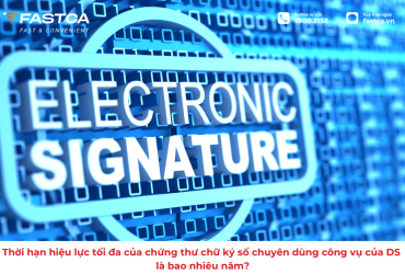 chứng thư chữ ký số