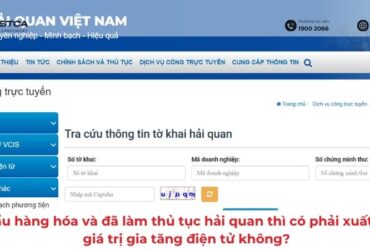 Mẫu Công văn đề nghị kết nối với Cổng thông tin tờ khai hải quan điện tử