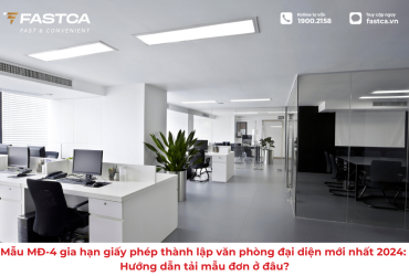 giấy phép thành lập văn phòng đại diện