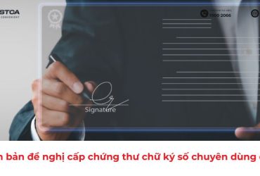 Mẫu văn bản đề nghị cấp chứng thư chữ ký số chuyên dùng công vụ cho cá nhân theo Nghị định 68/2024/NĐ-CP