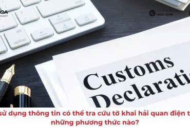 Người sử dụng thông tin có thể tra cứu tờ khai hải quan điện tử bằng những phương thức nào?