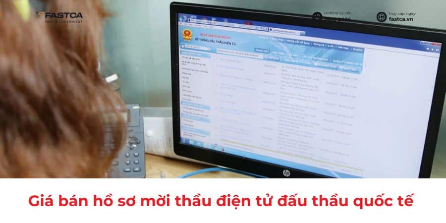 Giá bán tối đa của hồ sơ mời thầu bản điện tử