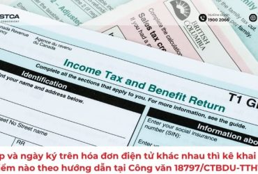 Ngày lập và ngày ký trên hóa đơn điện tử khác nhau thì kê khai vào thời điểm nào theo hướng dẫn tại Công văn 18797/CTBDU-TTHT?