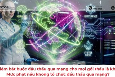 Thời điểm bắt buộc đấu thầu qua mạng cho mọi gói thầu là khi nào? Mức phạt nếu không tổ chức đấu thầu qua mạng?