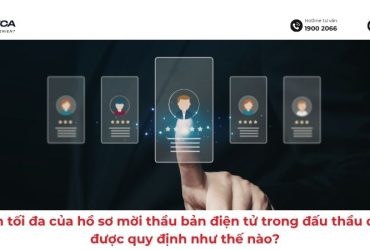 Giá bán tối đa của hồ sơ mời thầu bản điện tử trong đấu thầu quốc tế được quy định như thế nào?