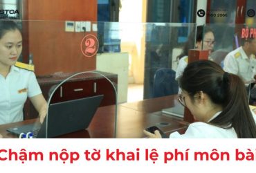 chậm nộp tờ khai lệ phí môn bài