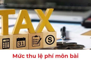 Bảng mức thu lệ phí môn bài