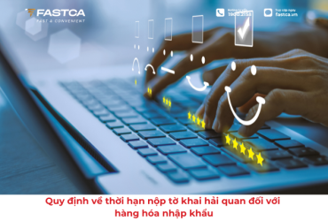 thời hạn nộp tờ khai hải quan