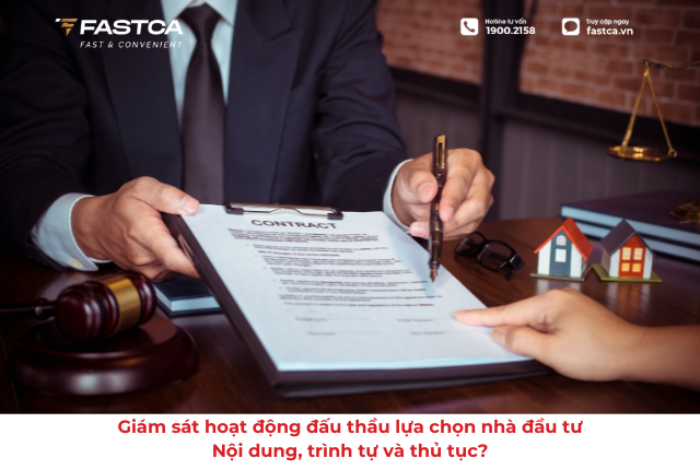 Giám sát hoạt động đấu thầu lựa chọn nhà đầu tư