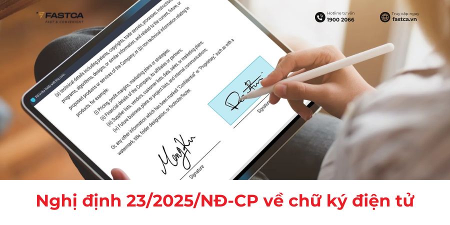 Nghị định 23/2025/NĐ-CP về Chữ ký điện tử và Dịch vụ tin cậy