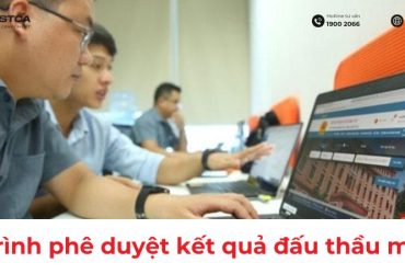 Mẫu Tờ trình đề nghị phê duyệt kết quả đấu thầu qua mạng