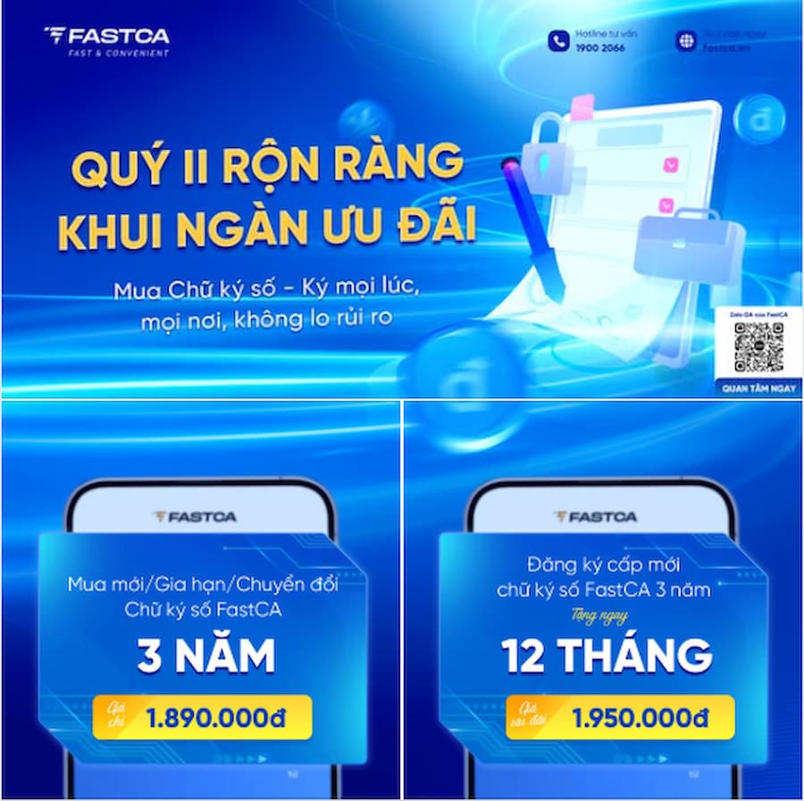 CTKM Quý II/2025 từ FastCA