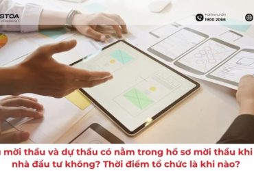 Biểu mẫu mời thầu và dự thầu có nằm trong hồ sơ mời thầu khi lựa chọn nhà đầu tư không? Thời điểm tổ chức là khi nào?