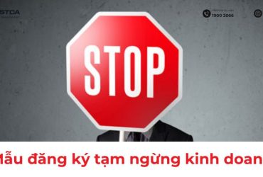 Mẫu đăng ký tạm ngừng kinh doanh
