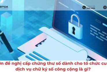 Mẫu đơn đề nghị cấp chứng thư số dành cho tổ chức cung cấp dịch vụ chữ ký số công cộng