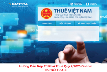 nộp tờ khai thuế quý 2/2025