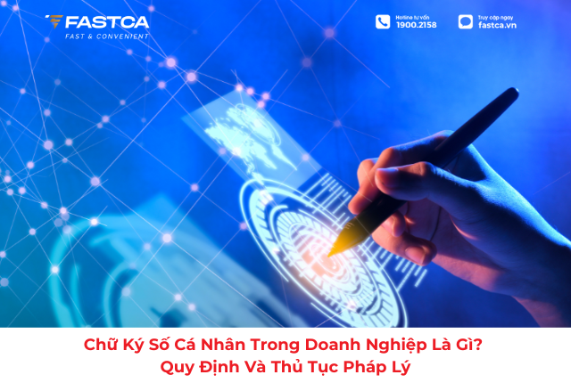 chữ ký số cá nhân trong doanh nghiệp