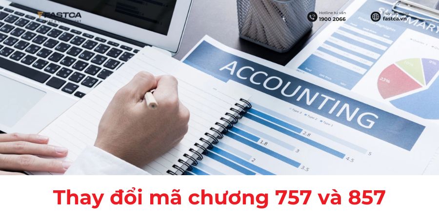 thay đổi mã chương 757 và mã chương 857