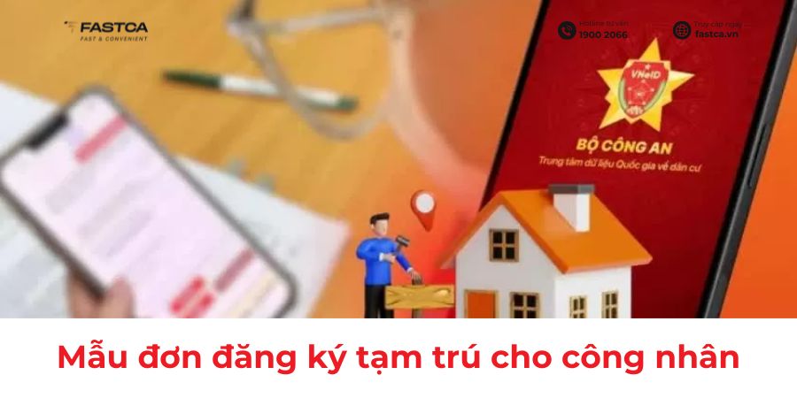 Mẫu Đơn Đăng Ký Tạm Trú Dành Cho Công Nhân