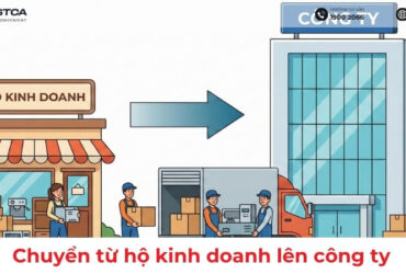 chuyển từ hộ kinh doanh lên công ty