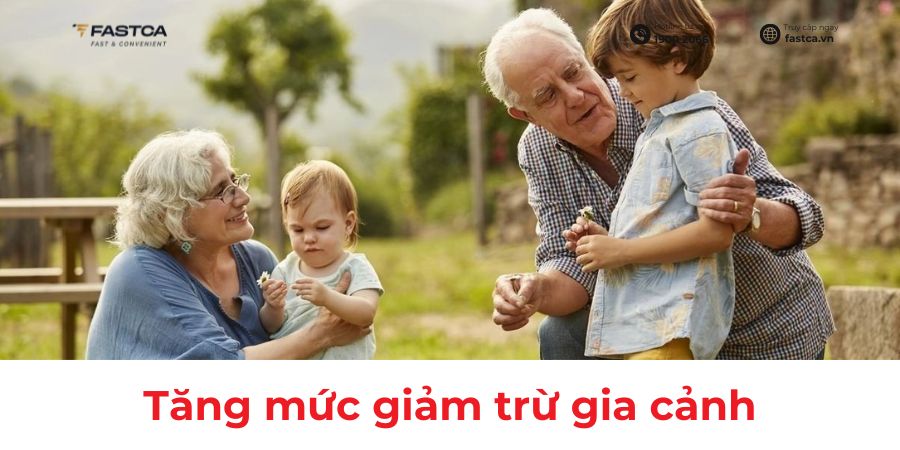 tăng mức giảm trừ gia cảnh lên 15,5 triệu đồng/tháng