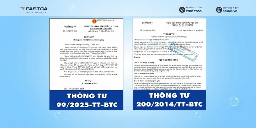 thông tư 99 khác gì thông tư 200