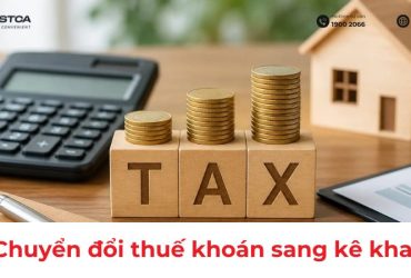 Các bước chuyển đổi thuế khoán sang kê khai trực tuyến
