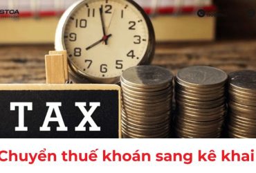 hướng dẫn chuyển thuế khoán sang kê khai thuế cho hộ kinh doanh