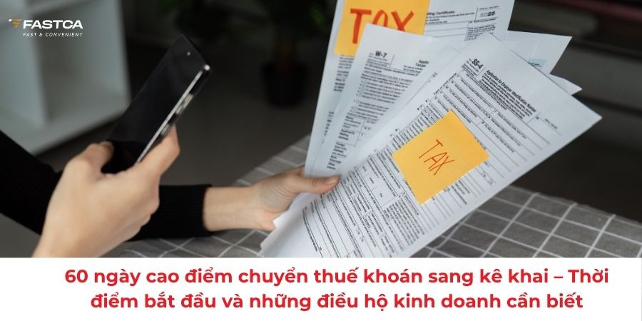 chuyển thuế khoán sang kê khai